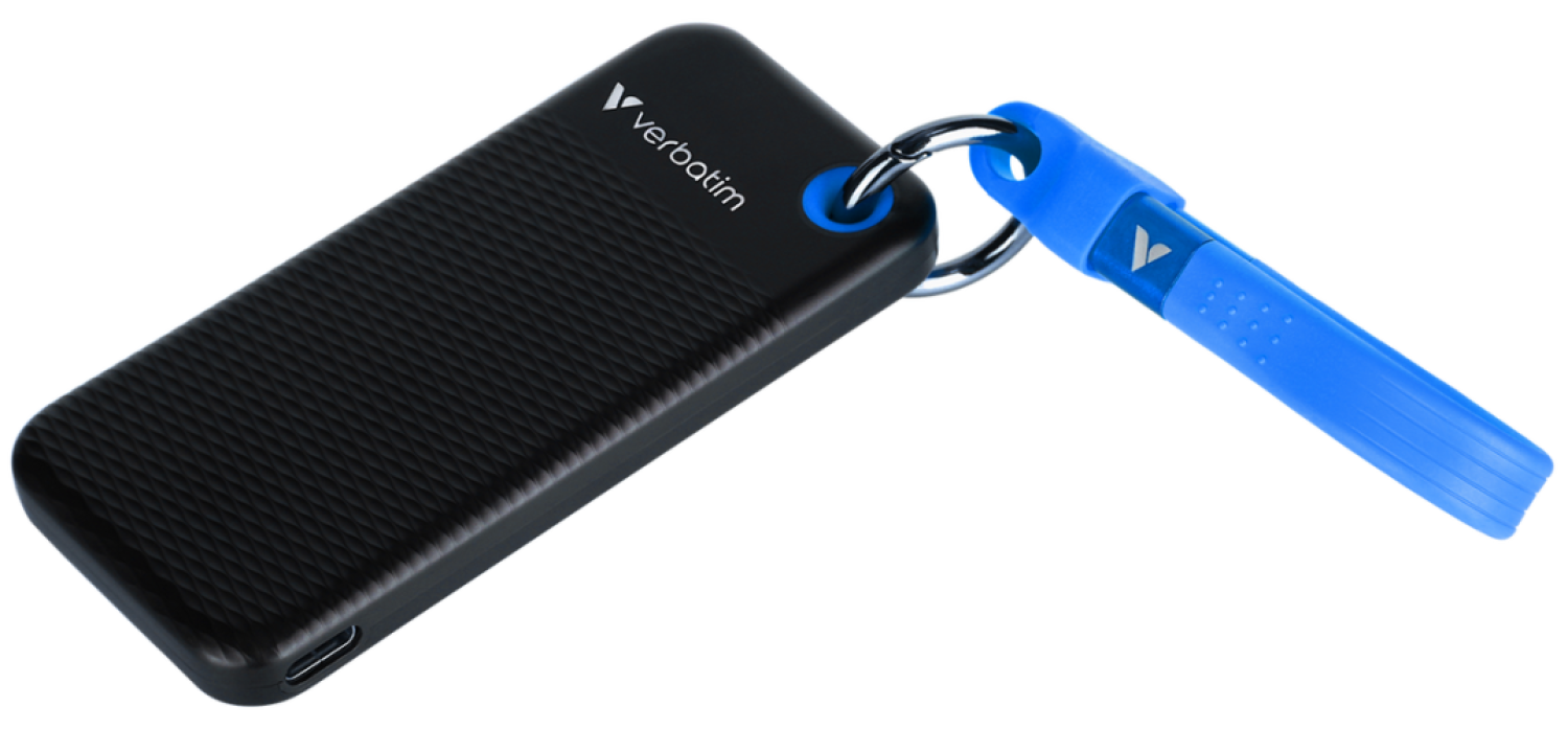 Verbatim 256GB Pocket SSD M2 Black/Blue