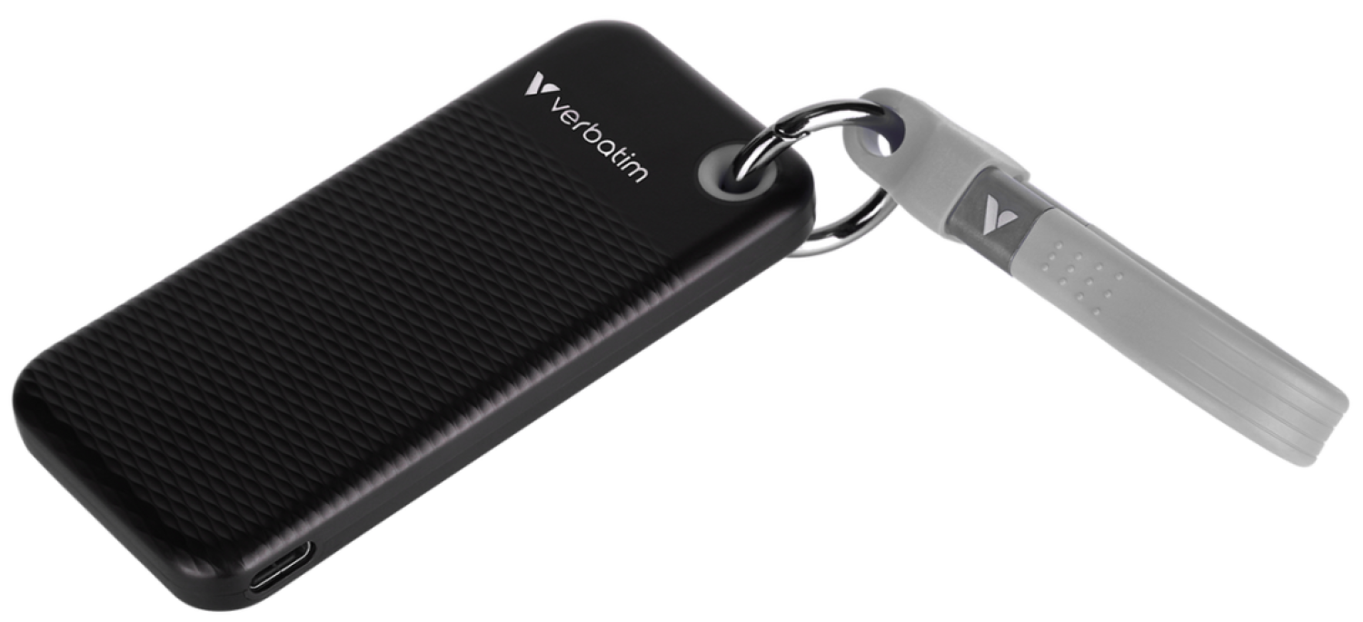 Verbatim 256GB Pocket SSD M2 Black/Grey