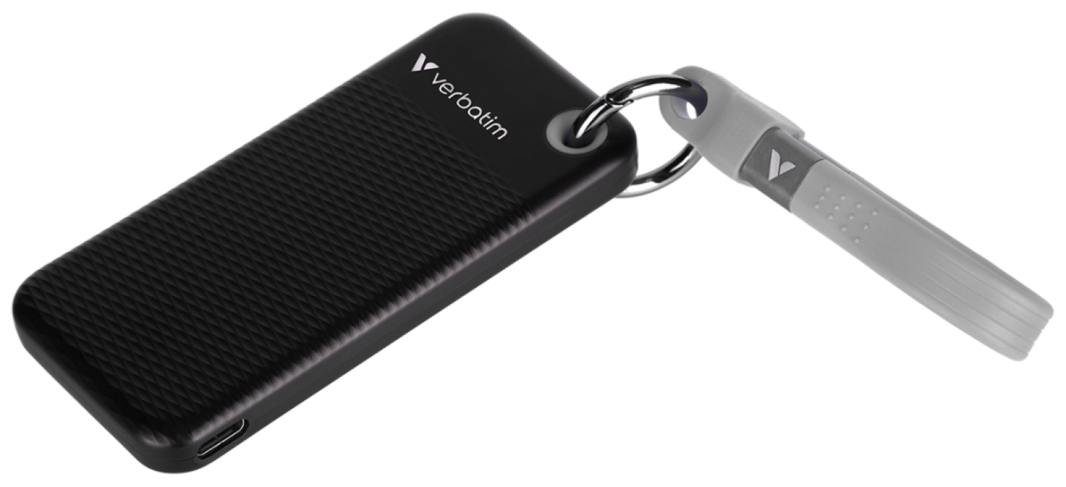 Verbatim 512GB Pocket SSD M2 Black/Grey