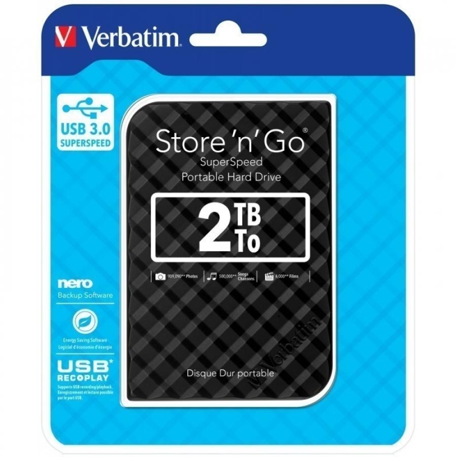 Verbatim Store n Go 2TB Black