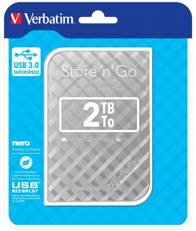 Verbatim Store n Go 2TB Silver