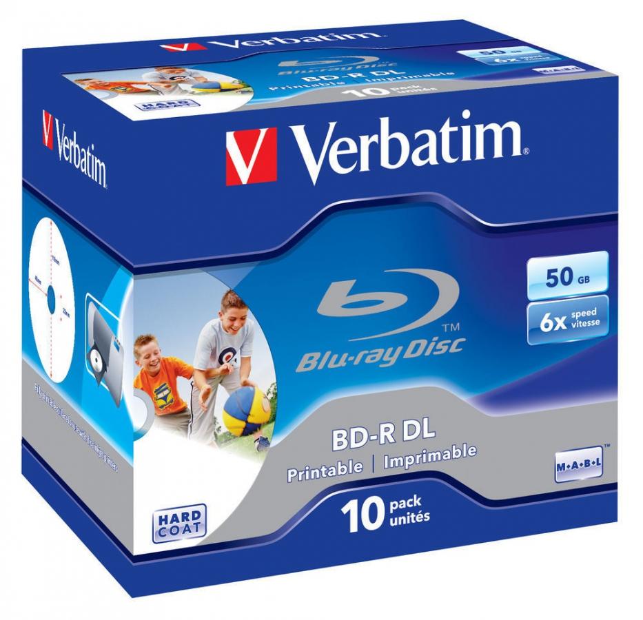 Matricas BD-R Verbatim 50 GB 6x
