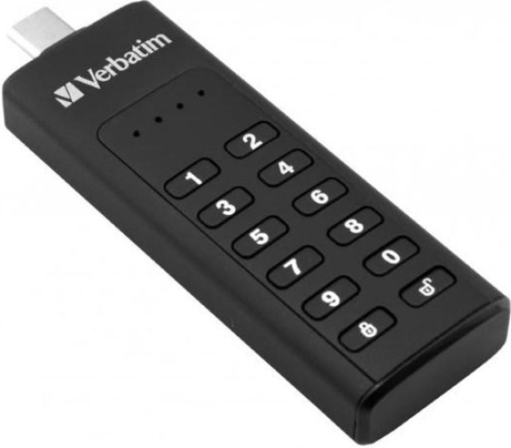 Atmiņa Verbatim 64GB Keypad Secure USB