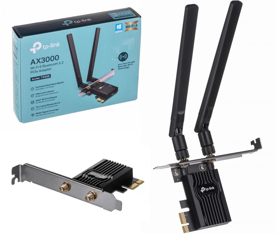 TP-Link ARCHER TX55E Wi-Fi 6 Bluetooth