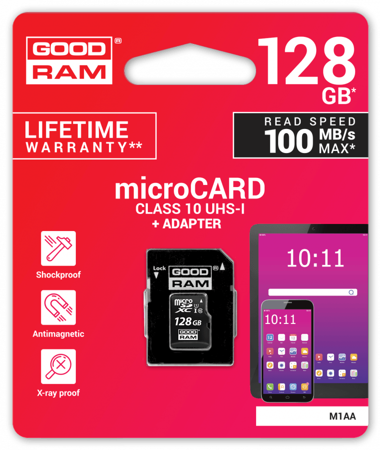 Goodram 128GB microSDXC class 10 UHS