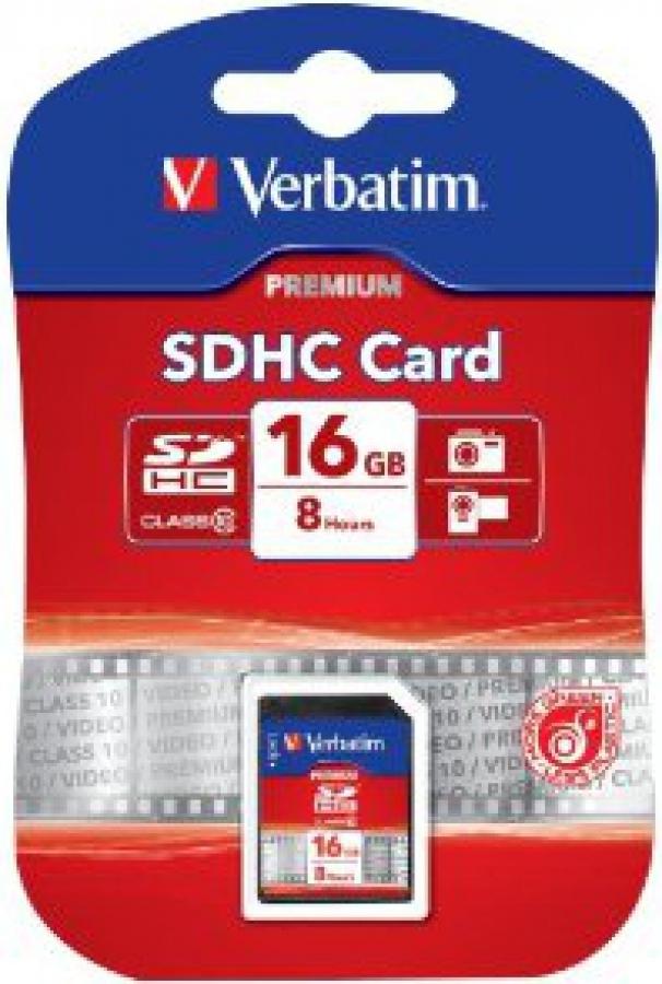 Atmiņas karte Verbatim SDHC 16GB Class
