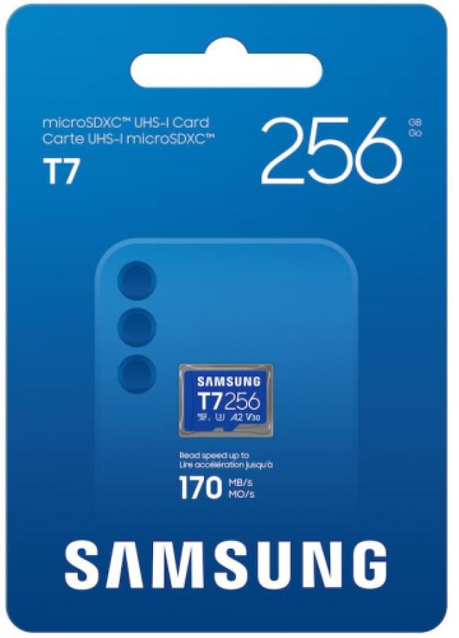 Samsung T7 microSD card 256GB