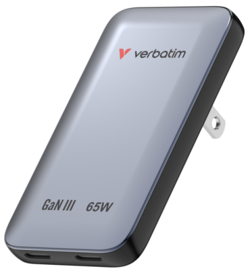 Verbatim Lādētājs Essentials Slim GaN Charger