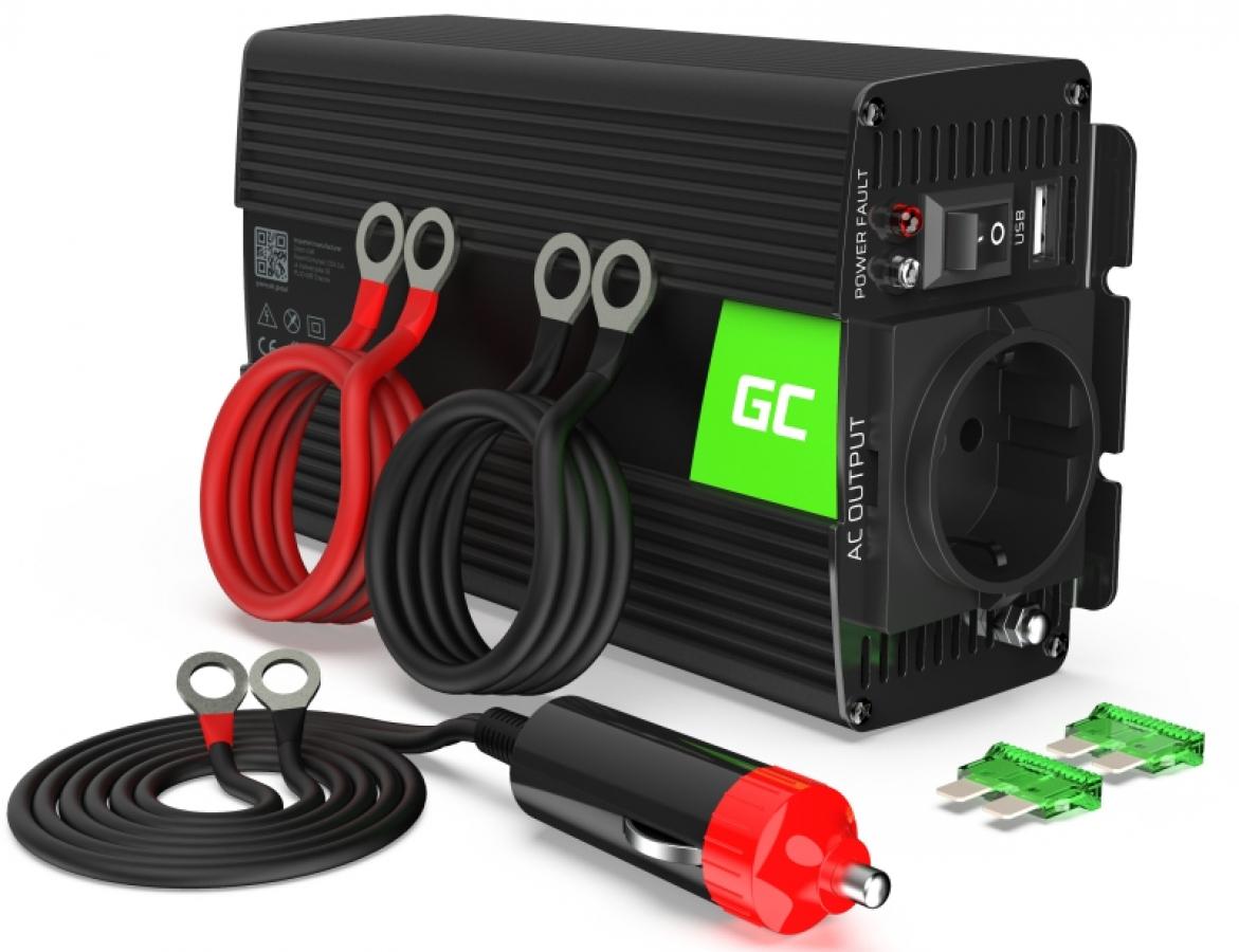Strāvas pārveidotājs Green Cell Car Power
