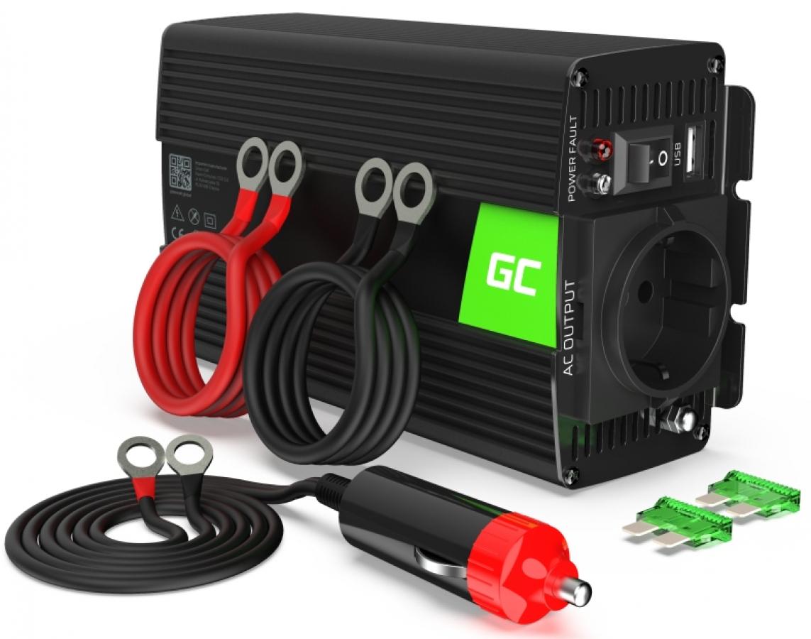 Strāvas pārveidotājs Green Cell Car Power