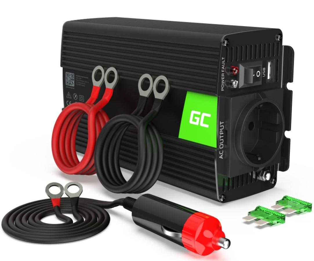 Strāvas pārveidotājs Green Cell Car Power