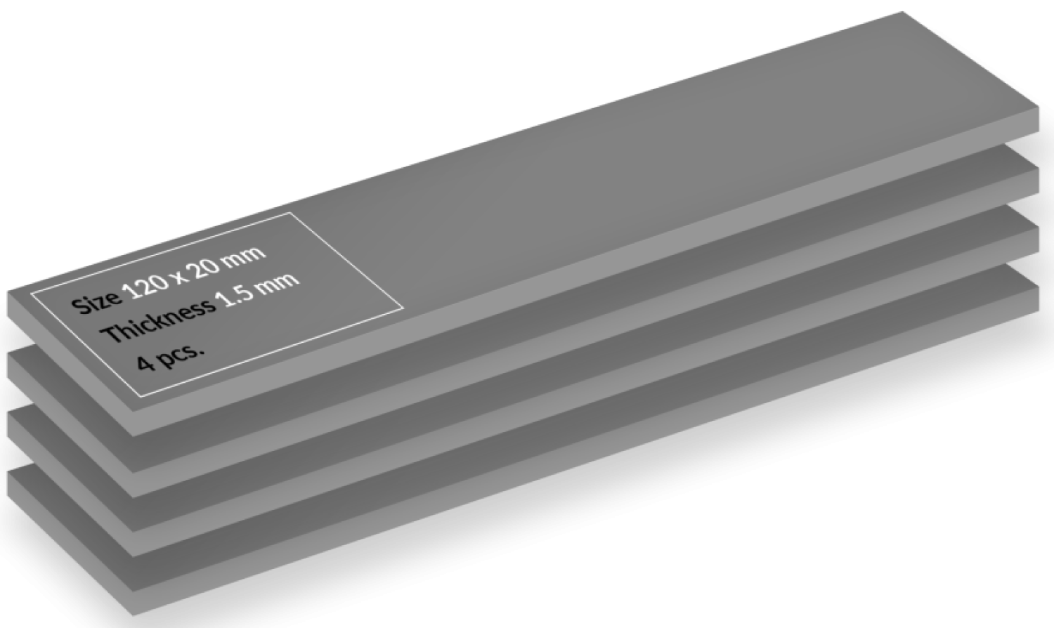 Arctic Thermal Pad TP-4 120x20x1.5mm