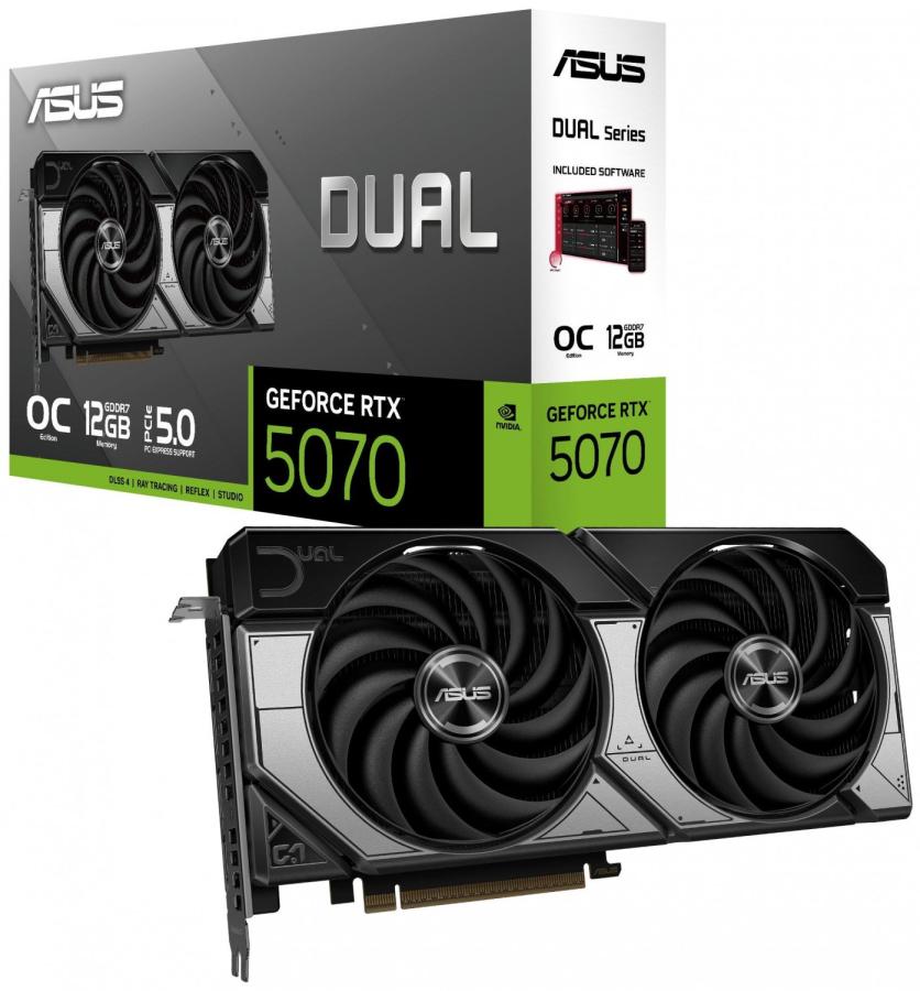 Videokarte Asus GeForce RTX 5070 DUAL