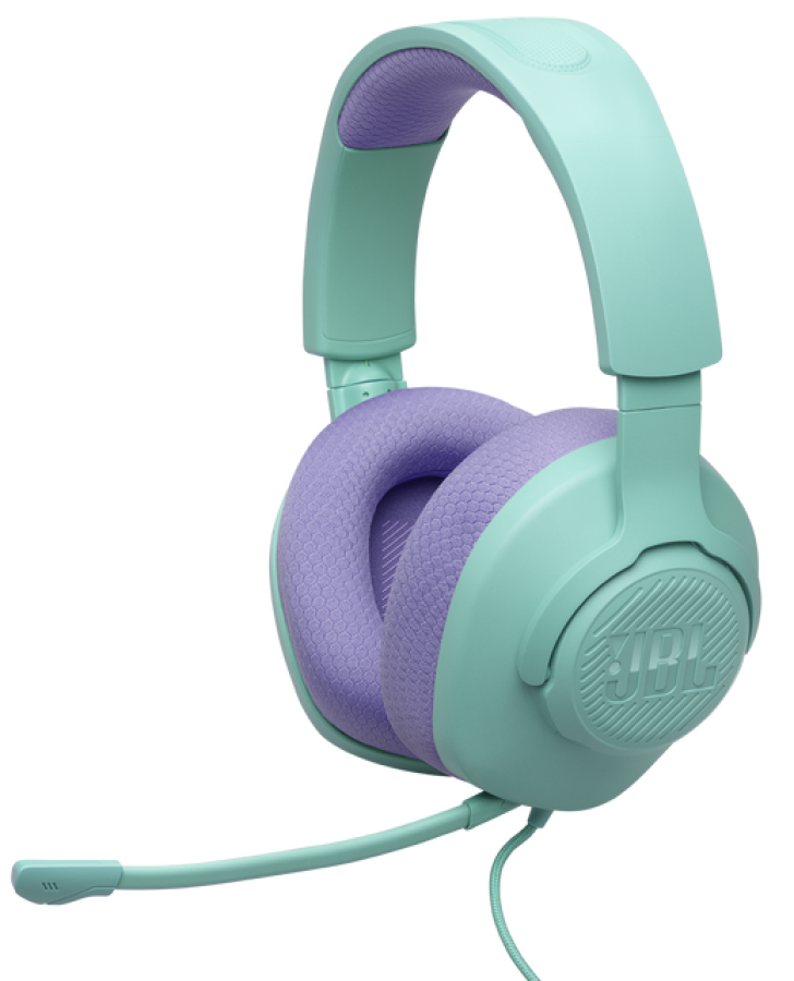 Austiņas JBl Quantum 100M2 Cyan