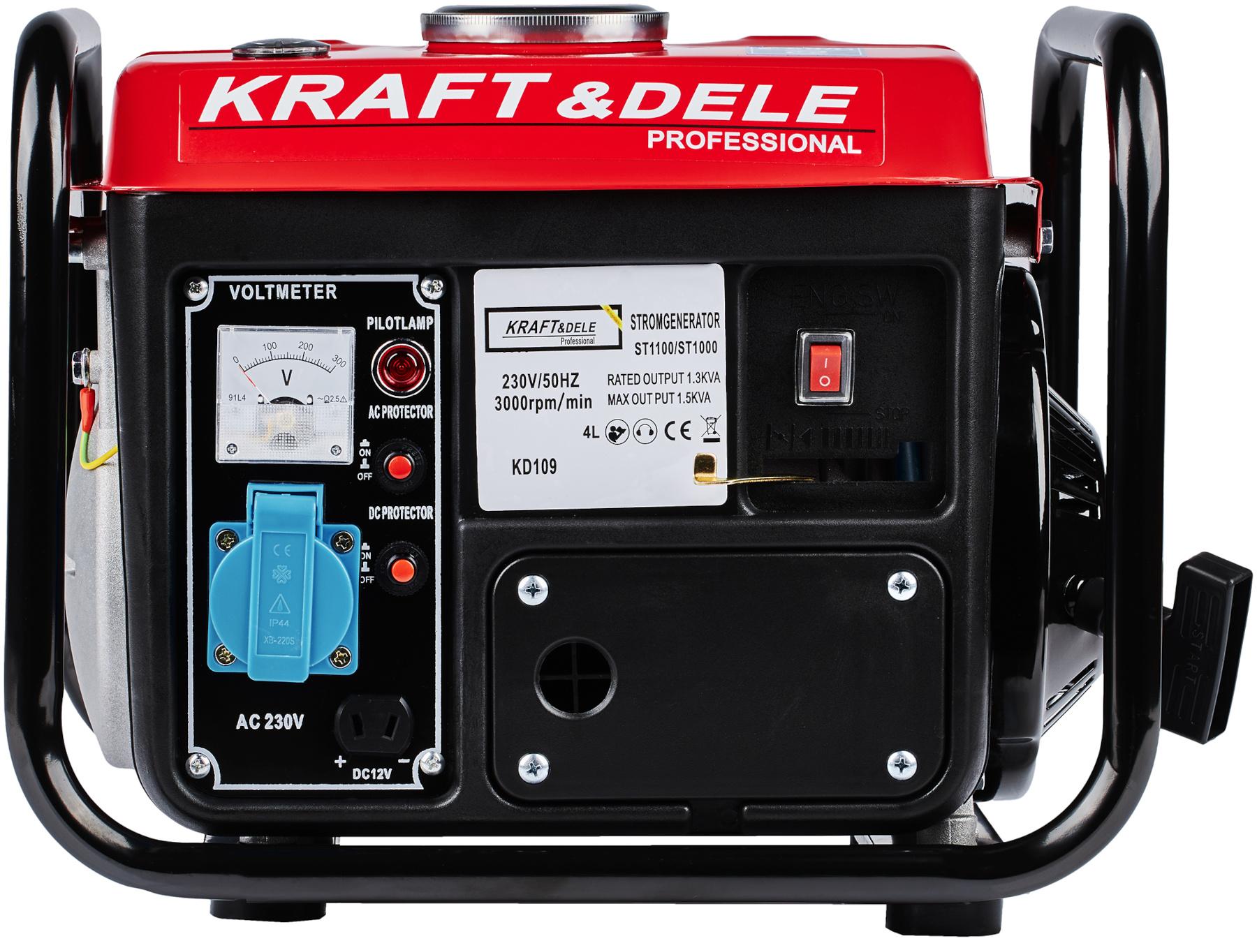 KRAFT&DELE Strāvas ģeneratori // Vienfāzes ģeneratori