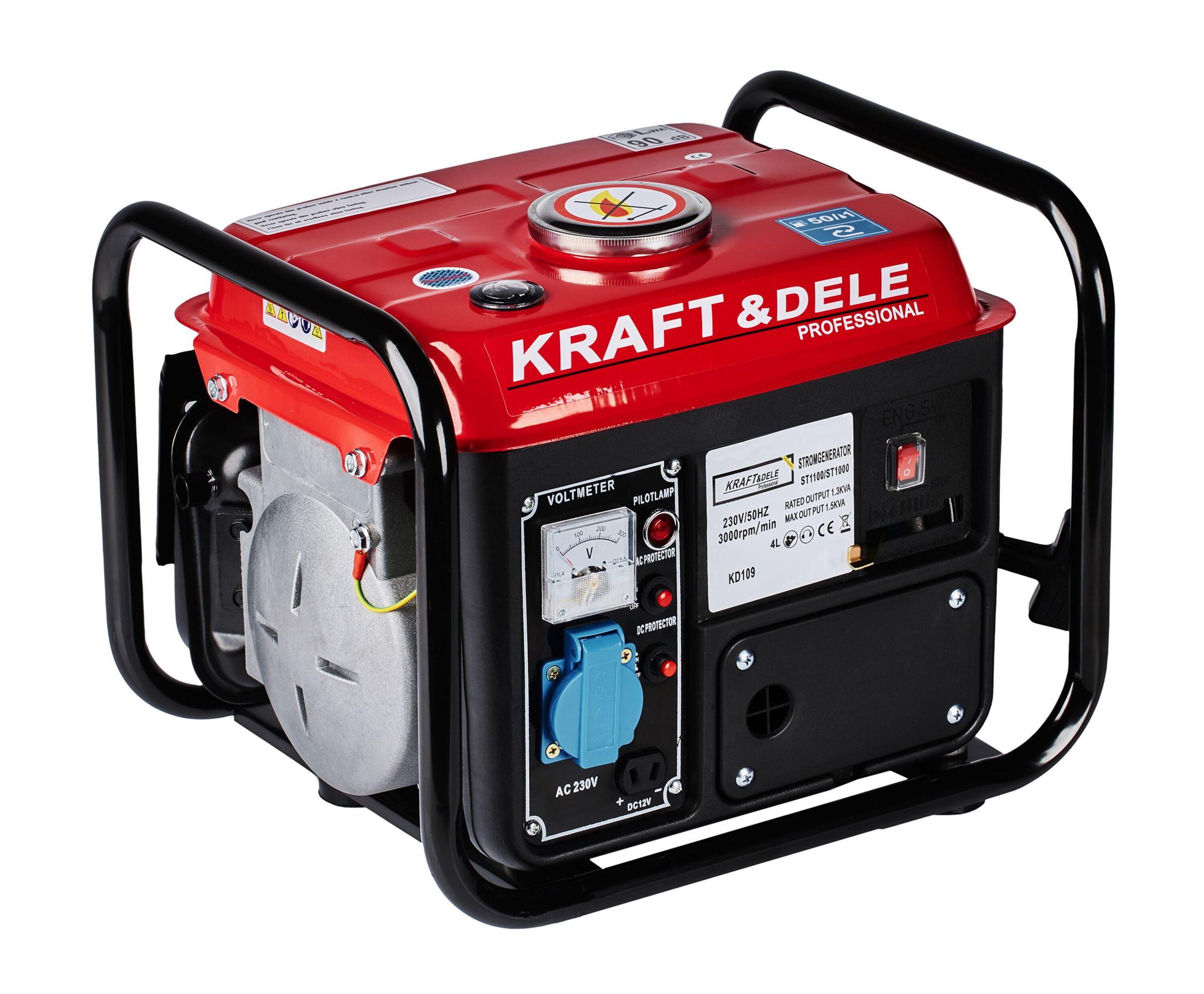 KRAFT&DELE Strāvas ģeneratori // Vienfāzes ģeneratori