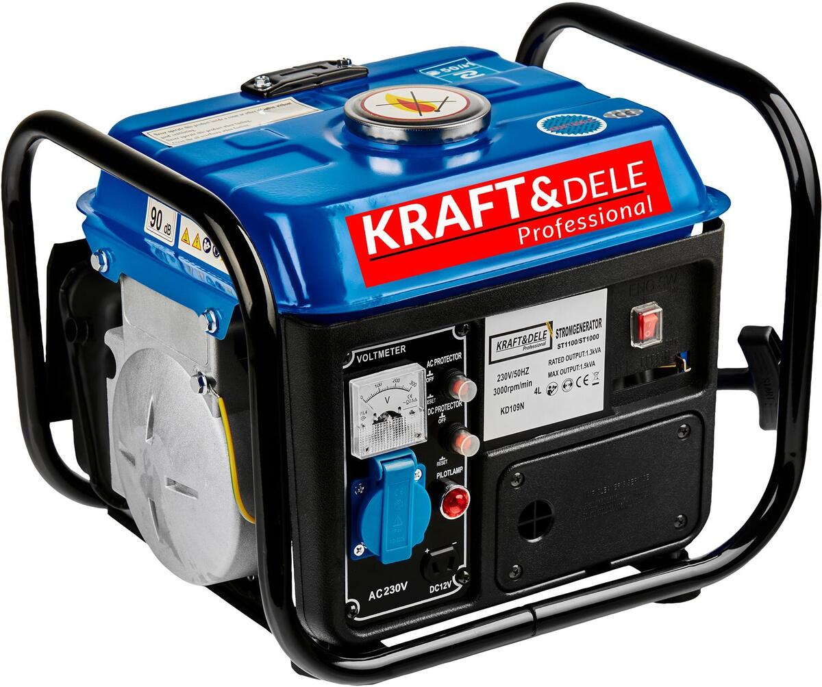 KRAFT&DELE Strāvas ģeneratori // Vienfāzes ģeneratori