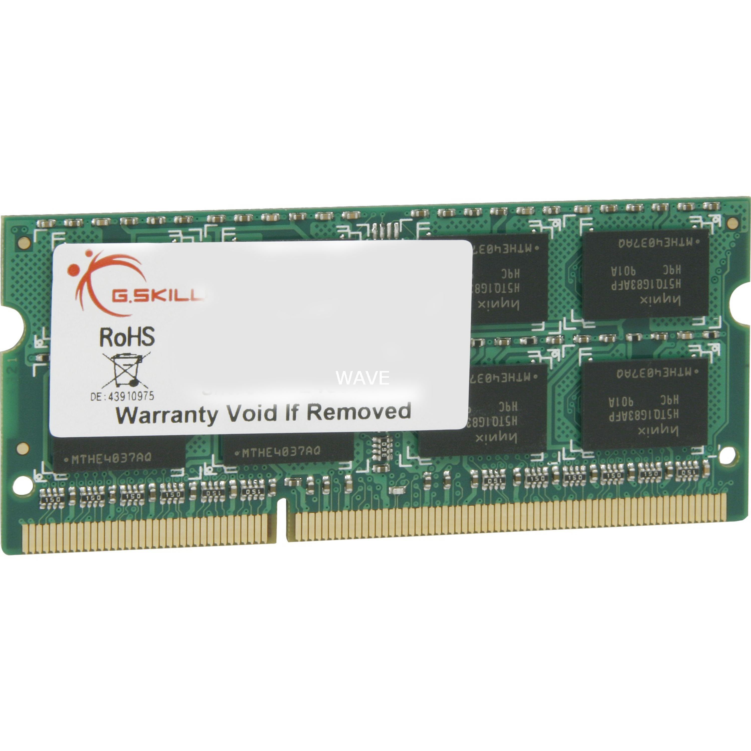 G.Skill DDR3 SO-DIMM 4GB 1600-11