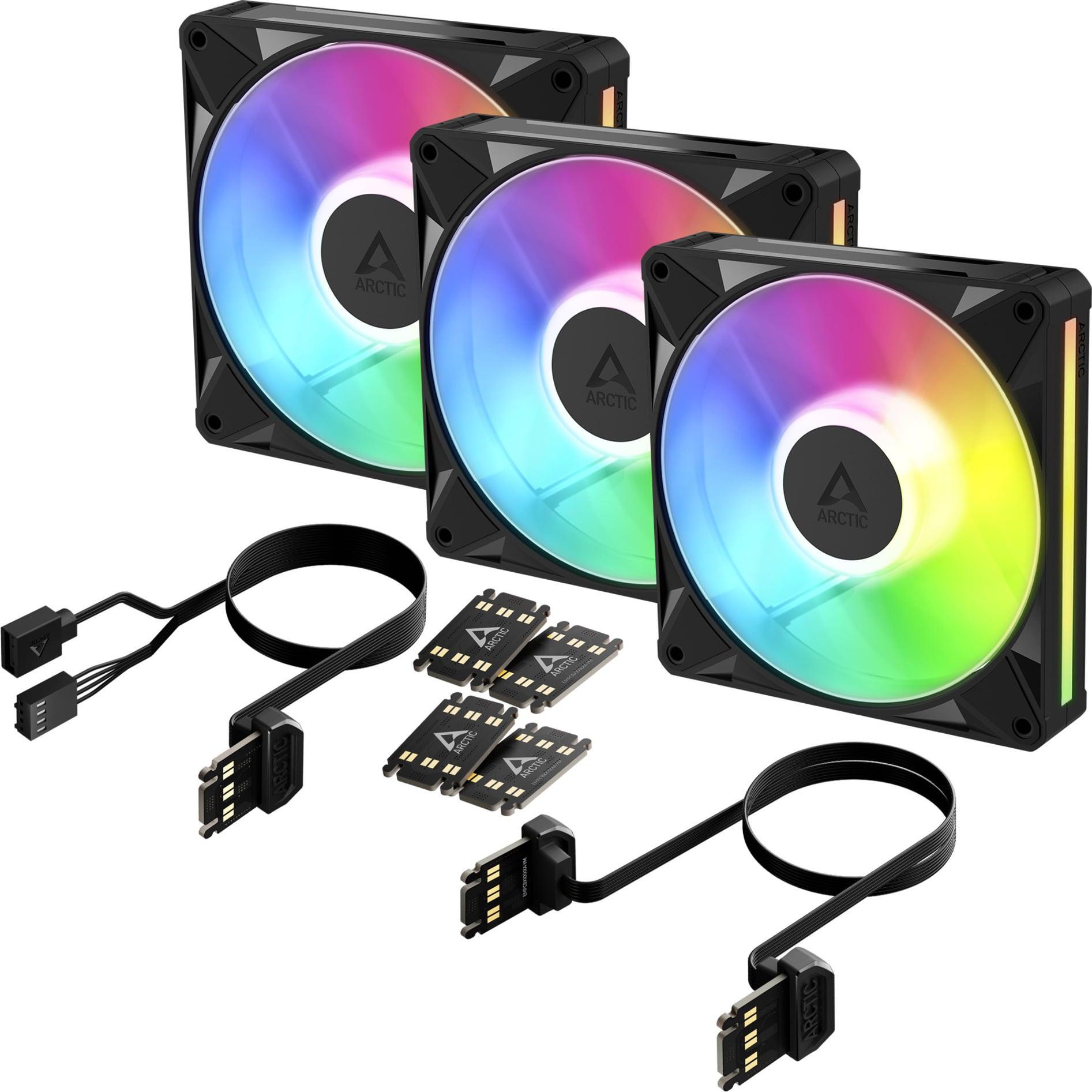 Arctic BioniX P14 A-RGB (black/white, pack