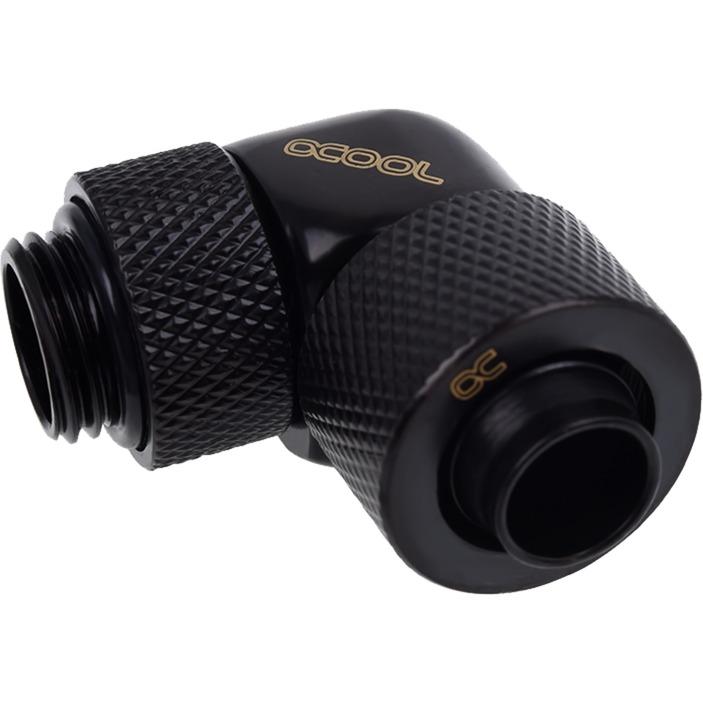Alphacool Eiszapfen screw connection 90°, black