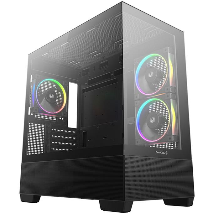 DeepCool CG380 3F, Tower Case, Black