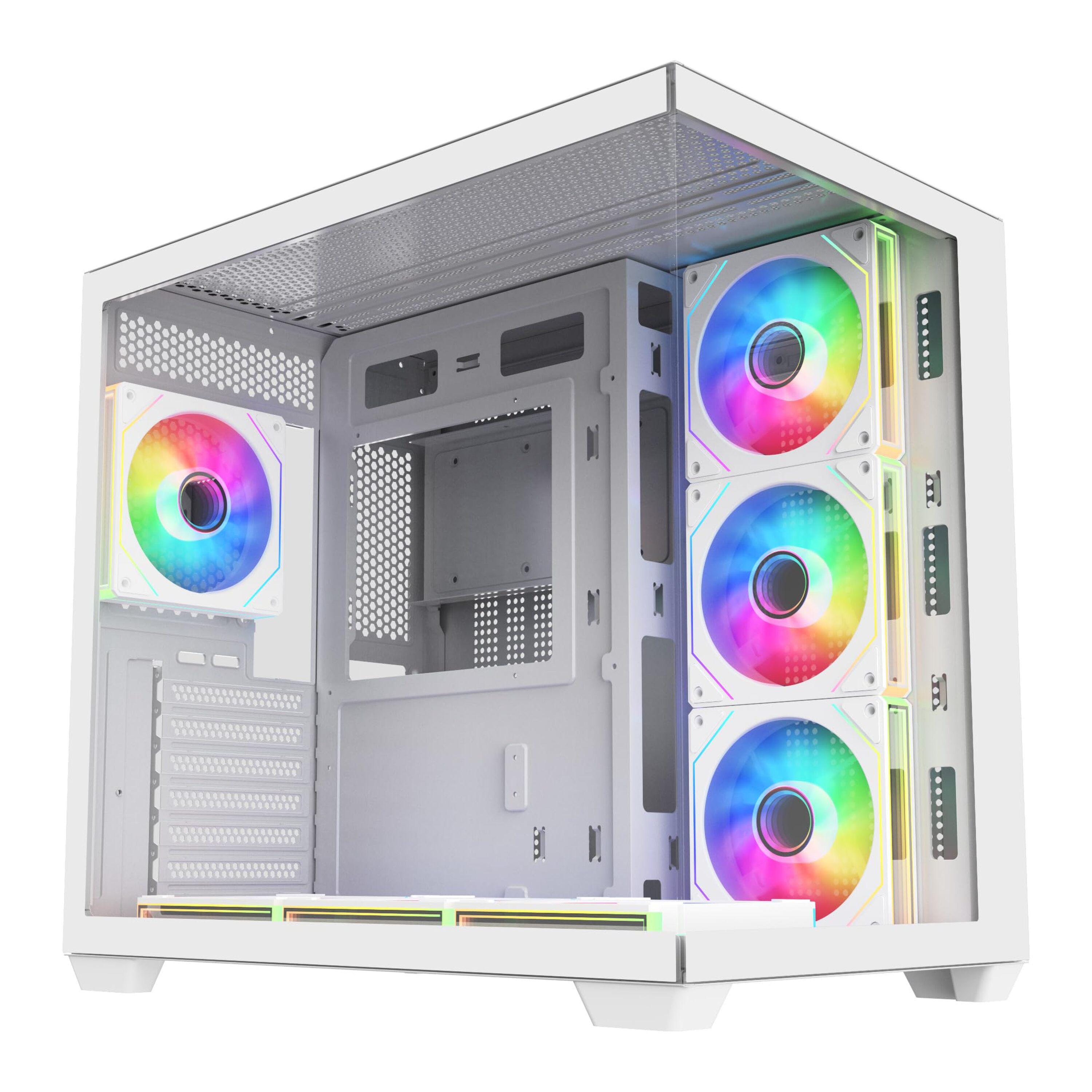 FSP Fortron M341 White Dual Tempered