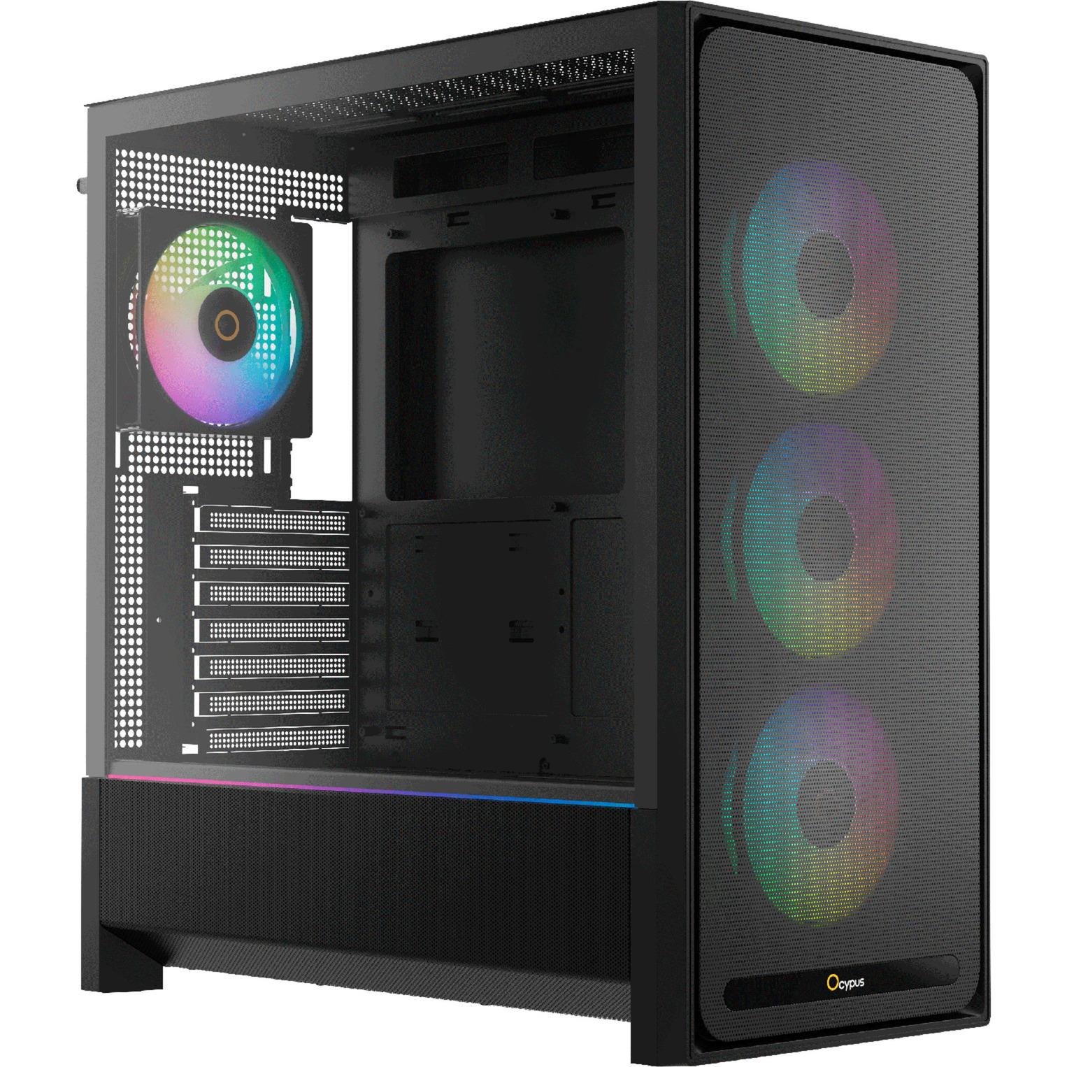 Ocypus Delta C70 ARGB (black, panoramic