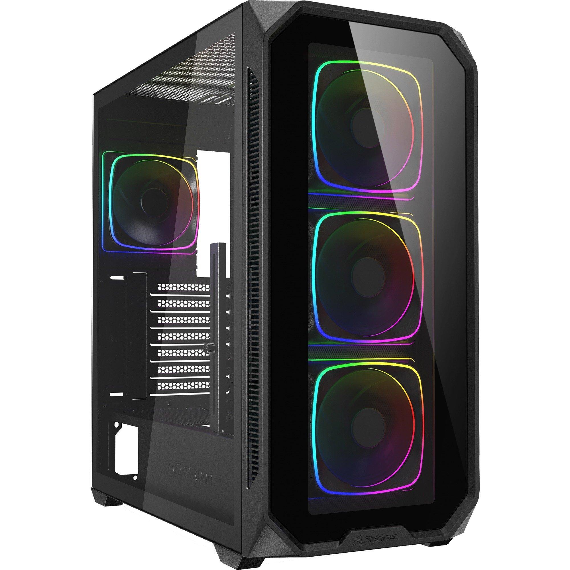 Sharkoon AK5G RGB , Tower case (black