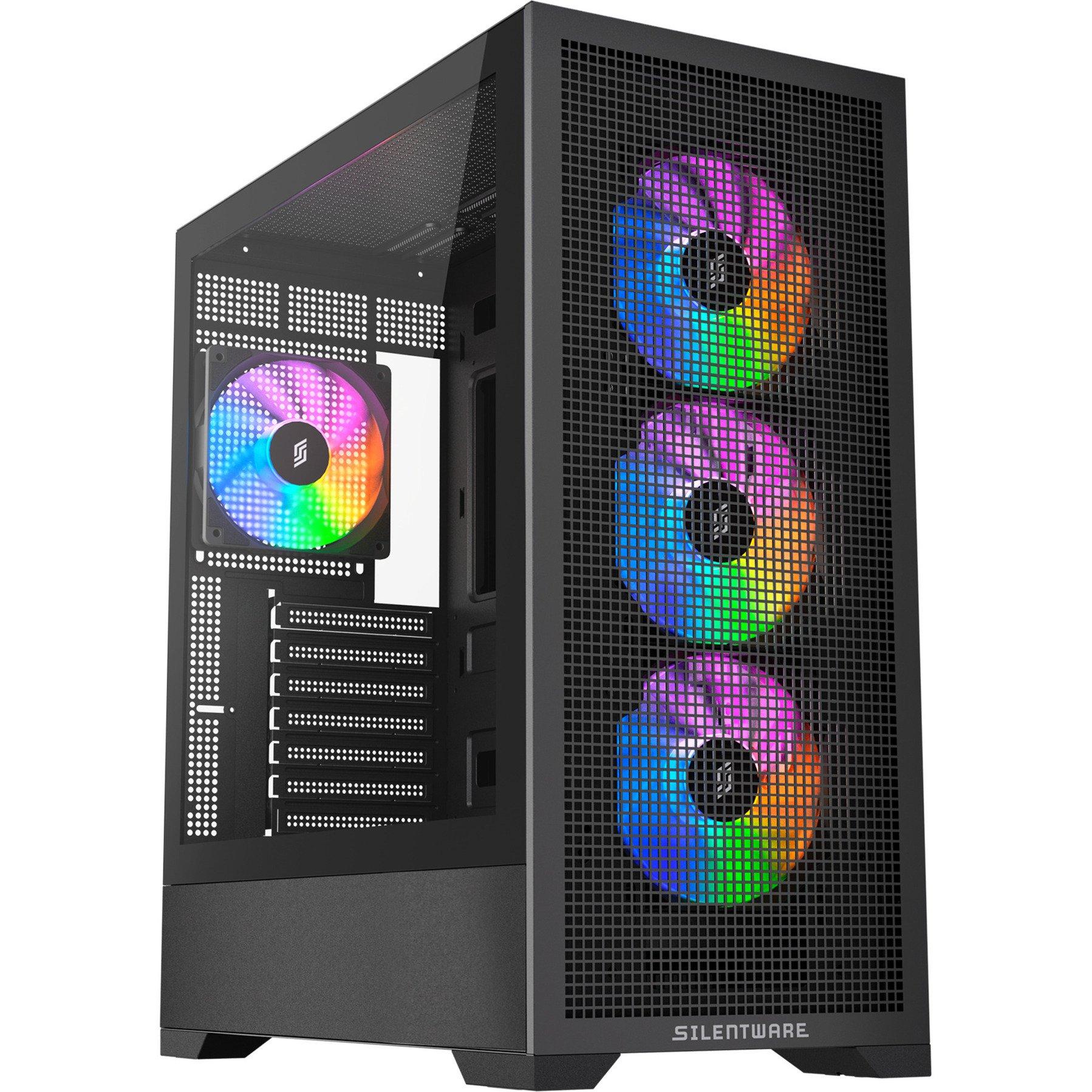 Silentware Core 100 ARGB (black, tempered