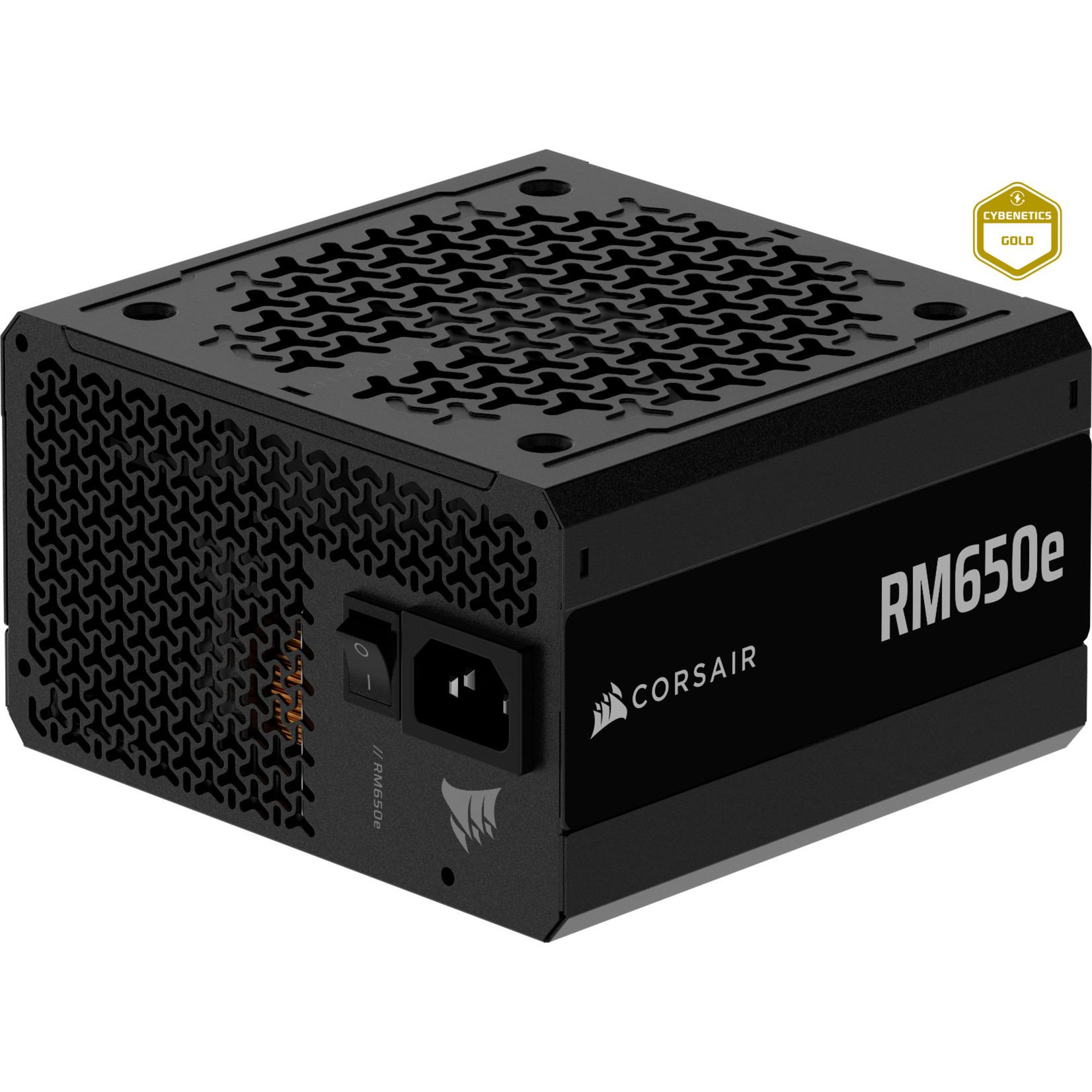 Corsair RM650e, PC power supply, black