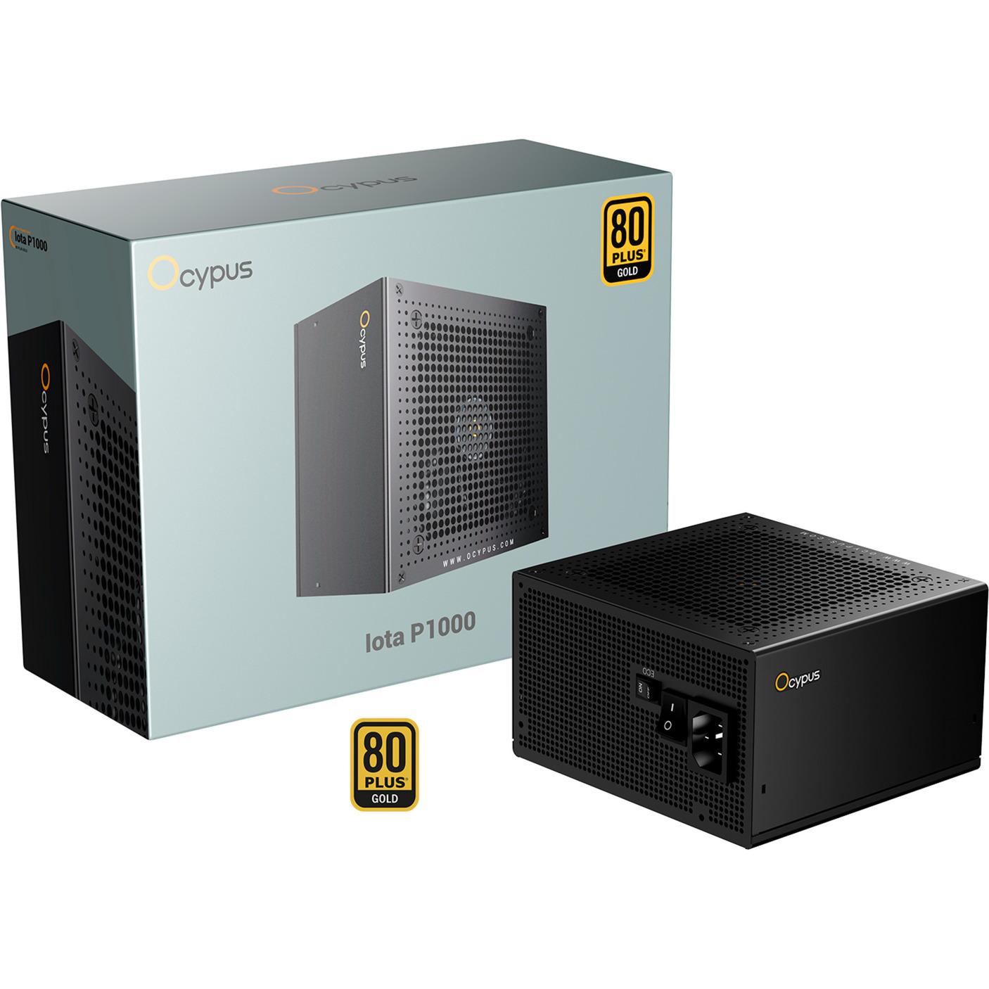 Ocypus Iota P1000 Black (black, 1x