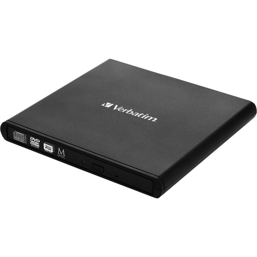 Verbatim External Slimline DVD-RW Writer, USB