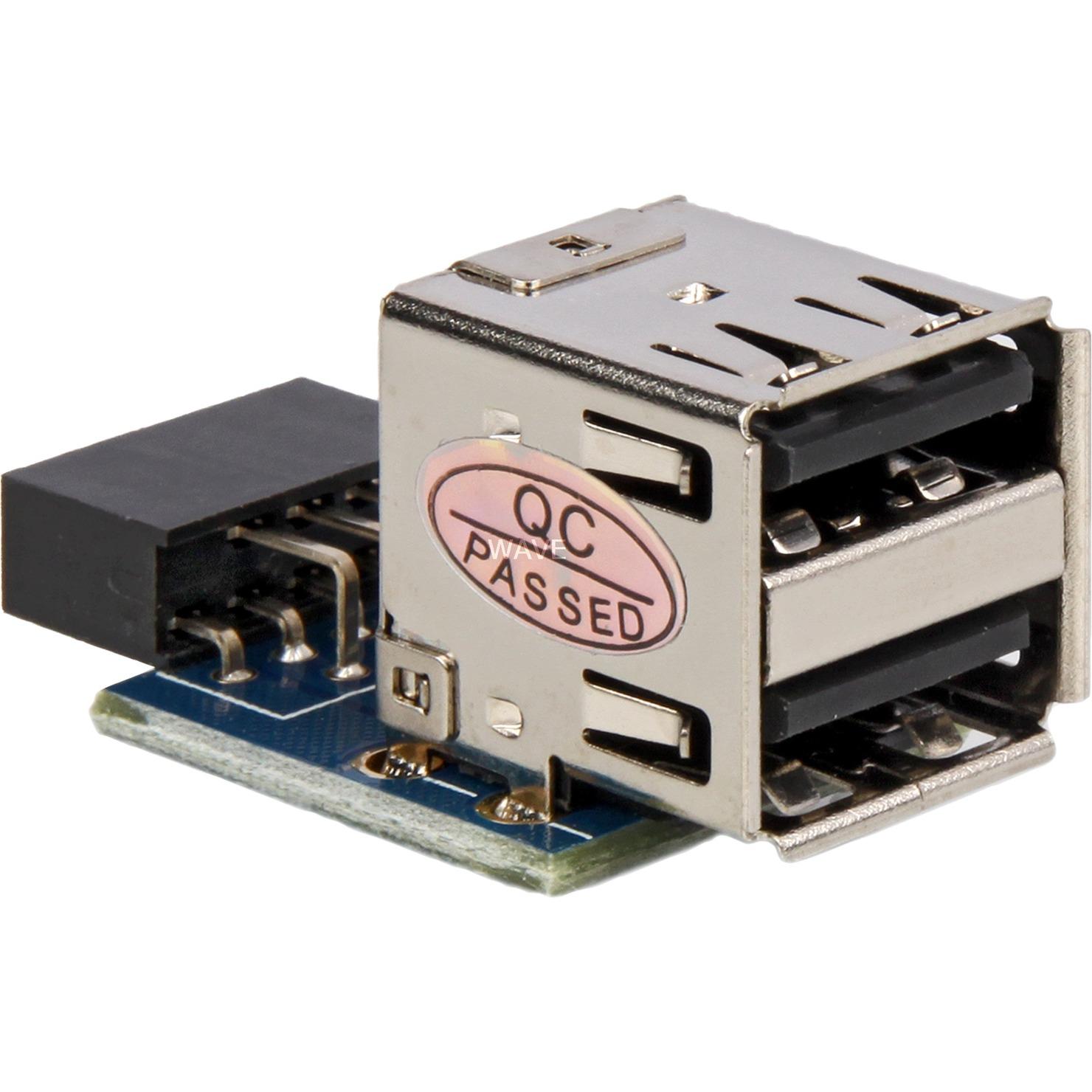 Delock USB Pinheader blue > 2x