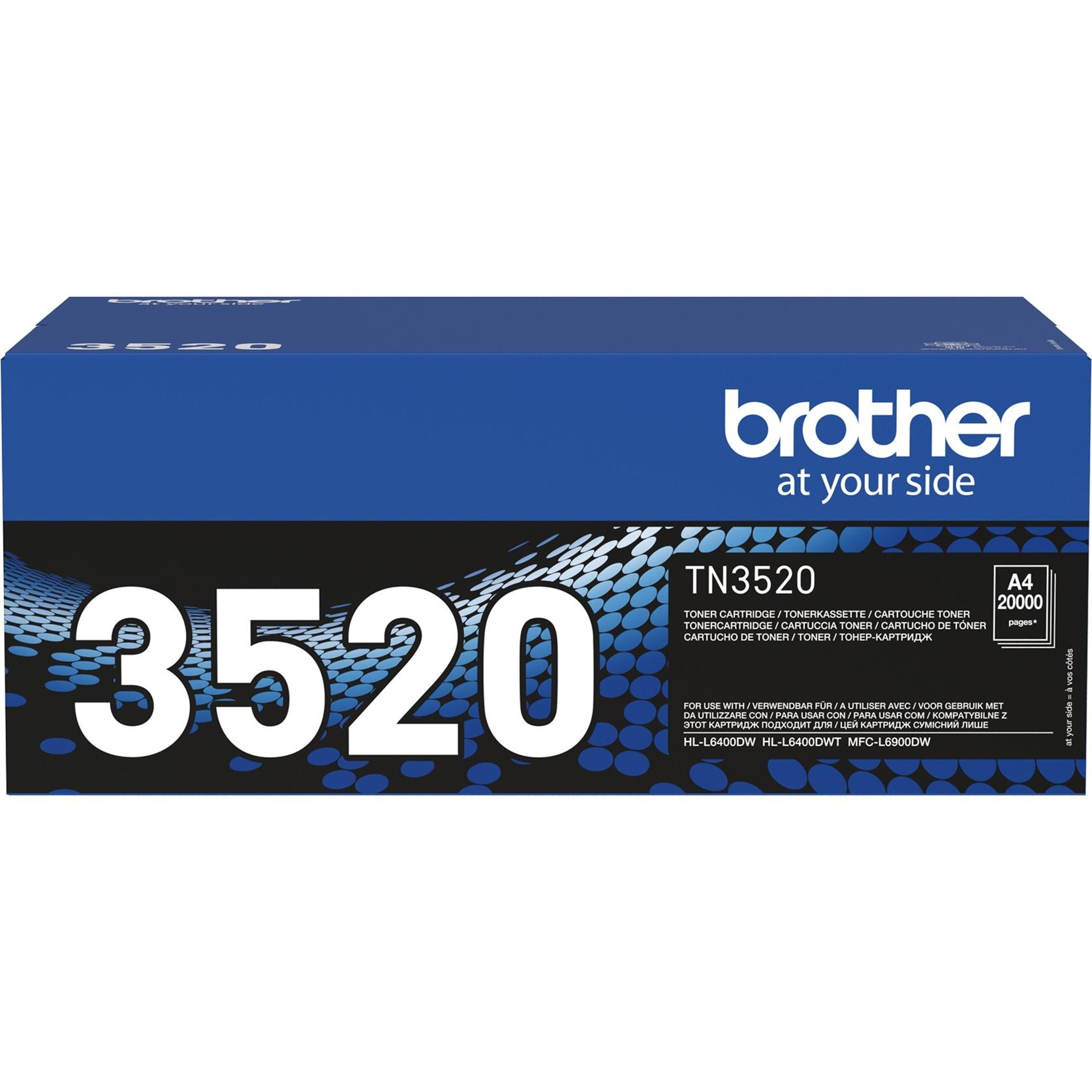 Brother toner black TN-3520