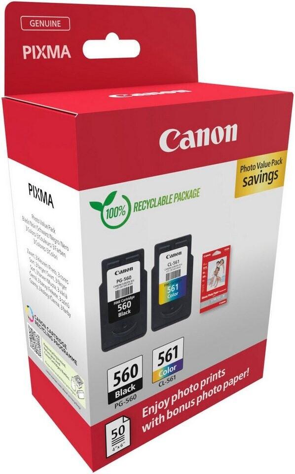 Canon Photo Value Pack PG-560/CL-561 ink