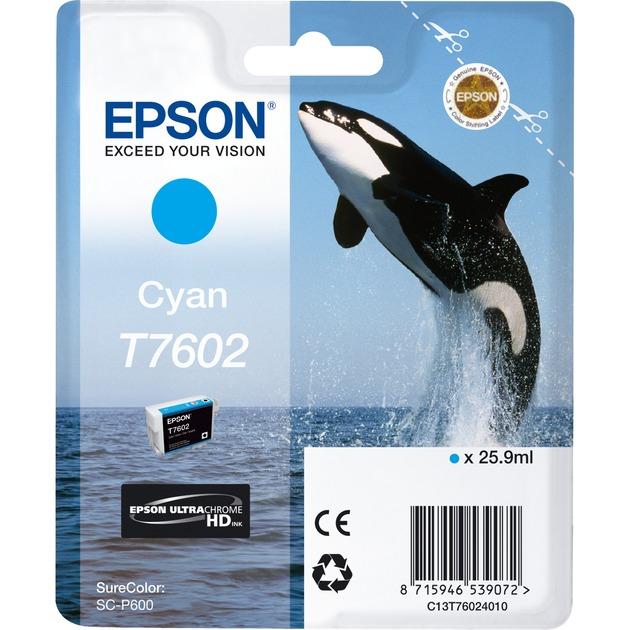 Epson Tusz Cyan C13T76024010