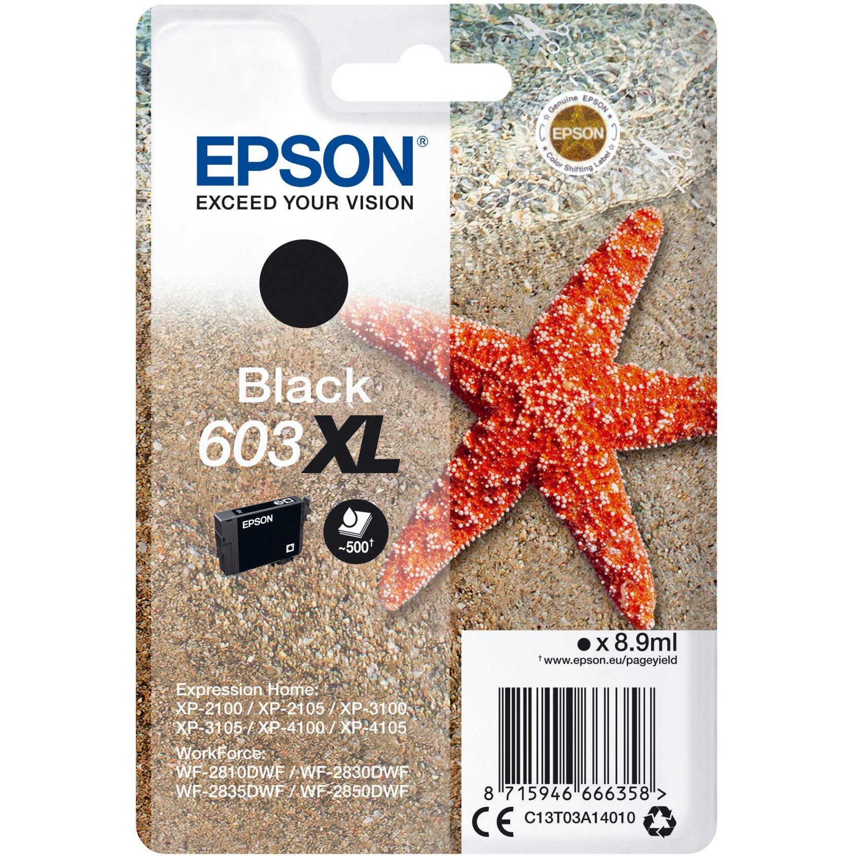 Epson ink BK 603XL C13T03A14010 -