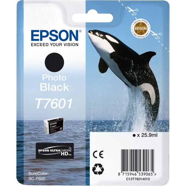 Epson Tusz black T7601 C13T76014010