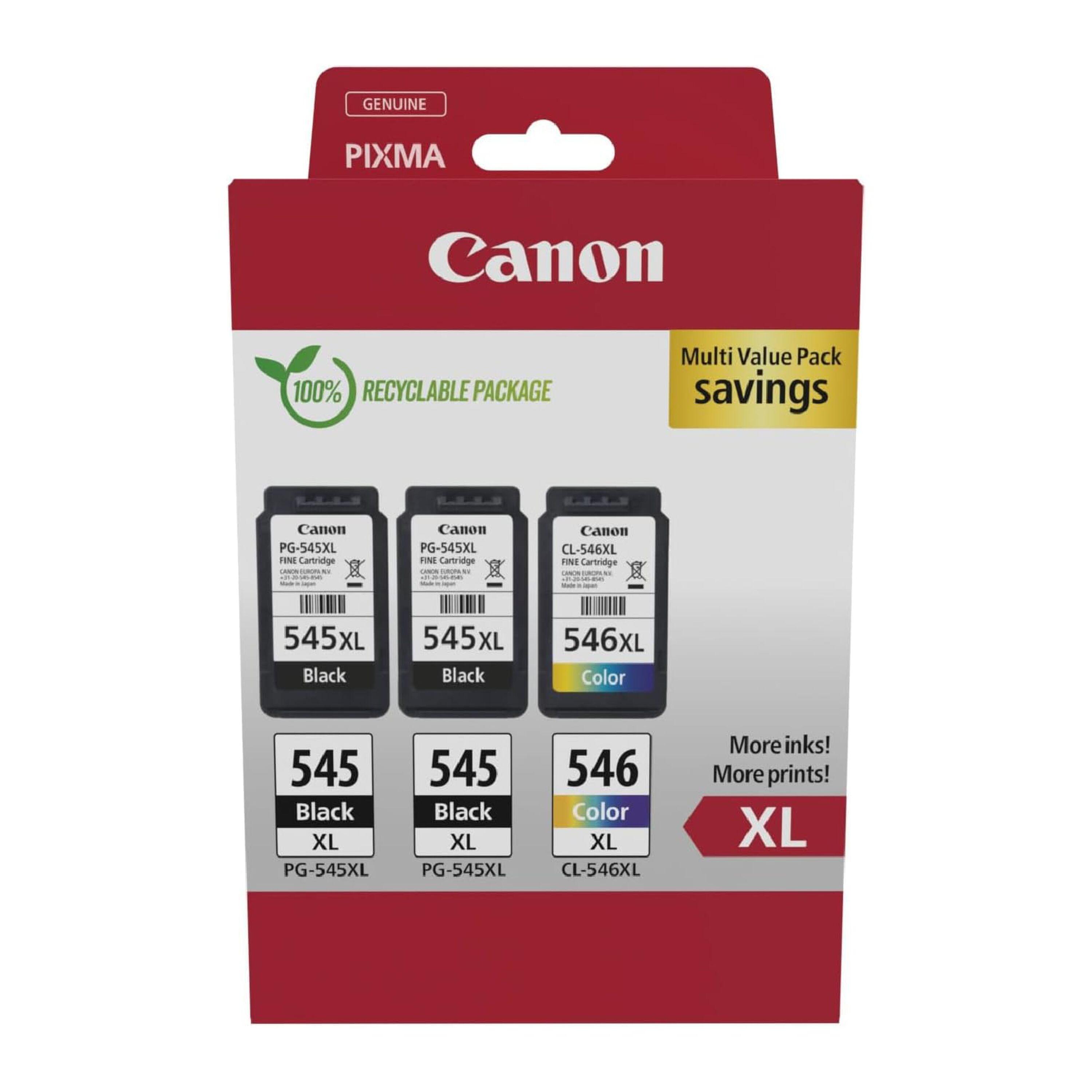 Canon ink multipack 2x PG-545XL/CL-546XL