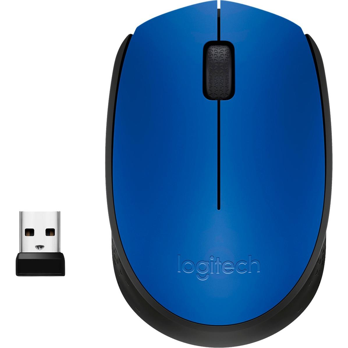 Logitech Wireless Mouse M171 Blue USB