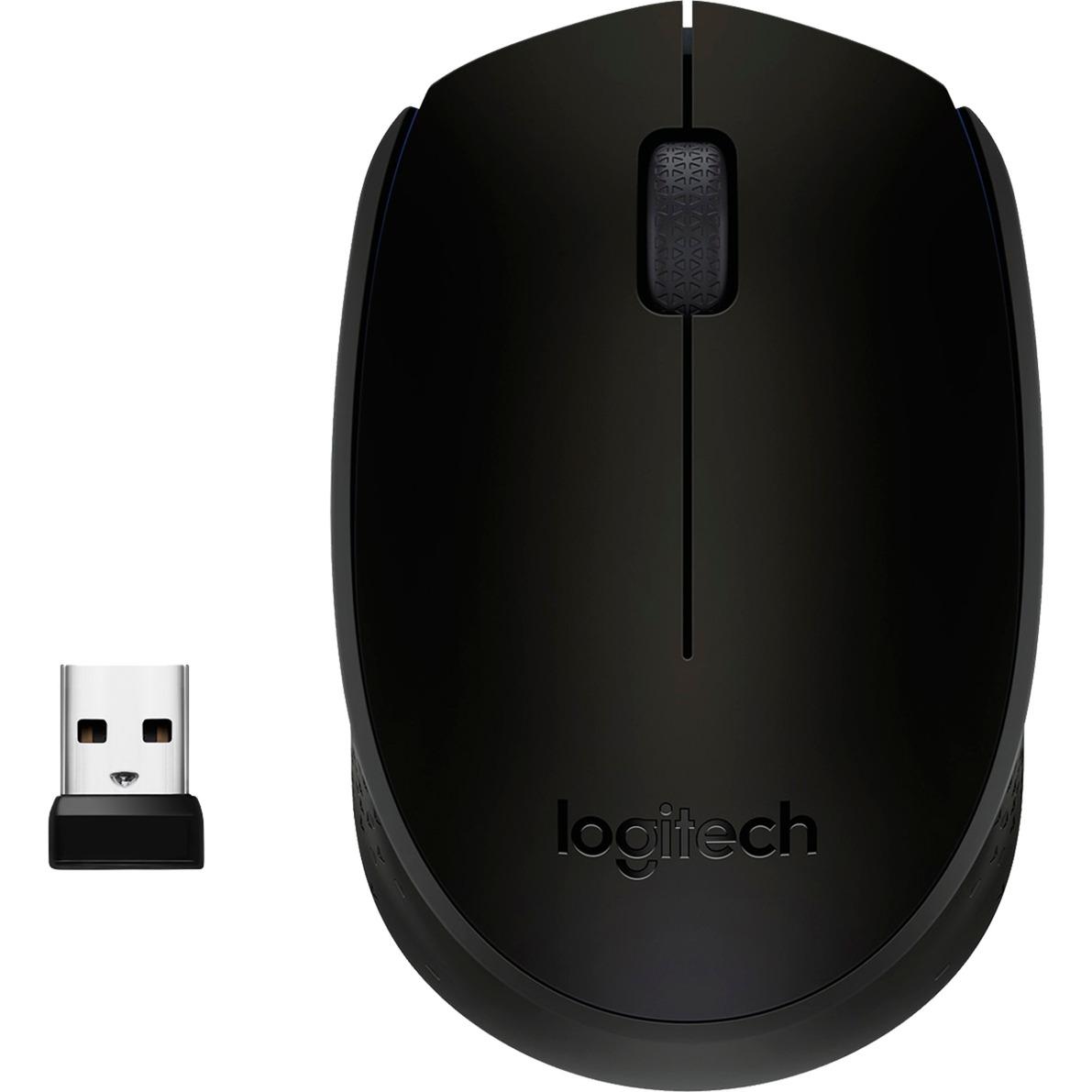 Logitech B170 Wireless Mouse - black