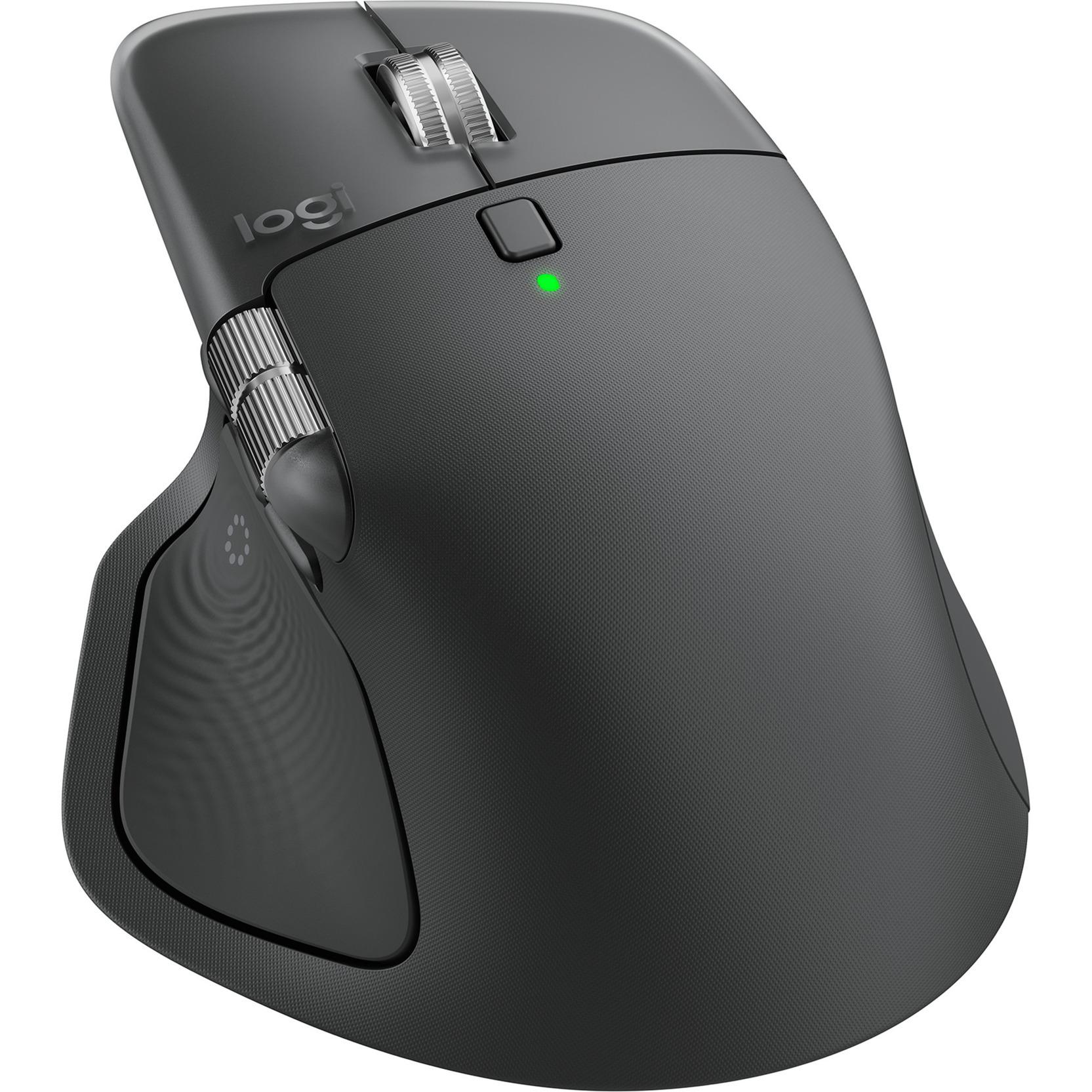 Logitech MX Master 4 mouse, graphite