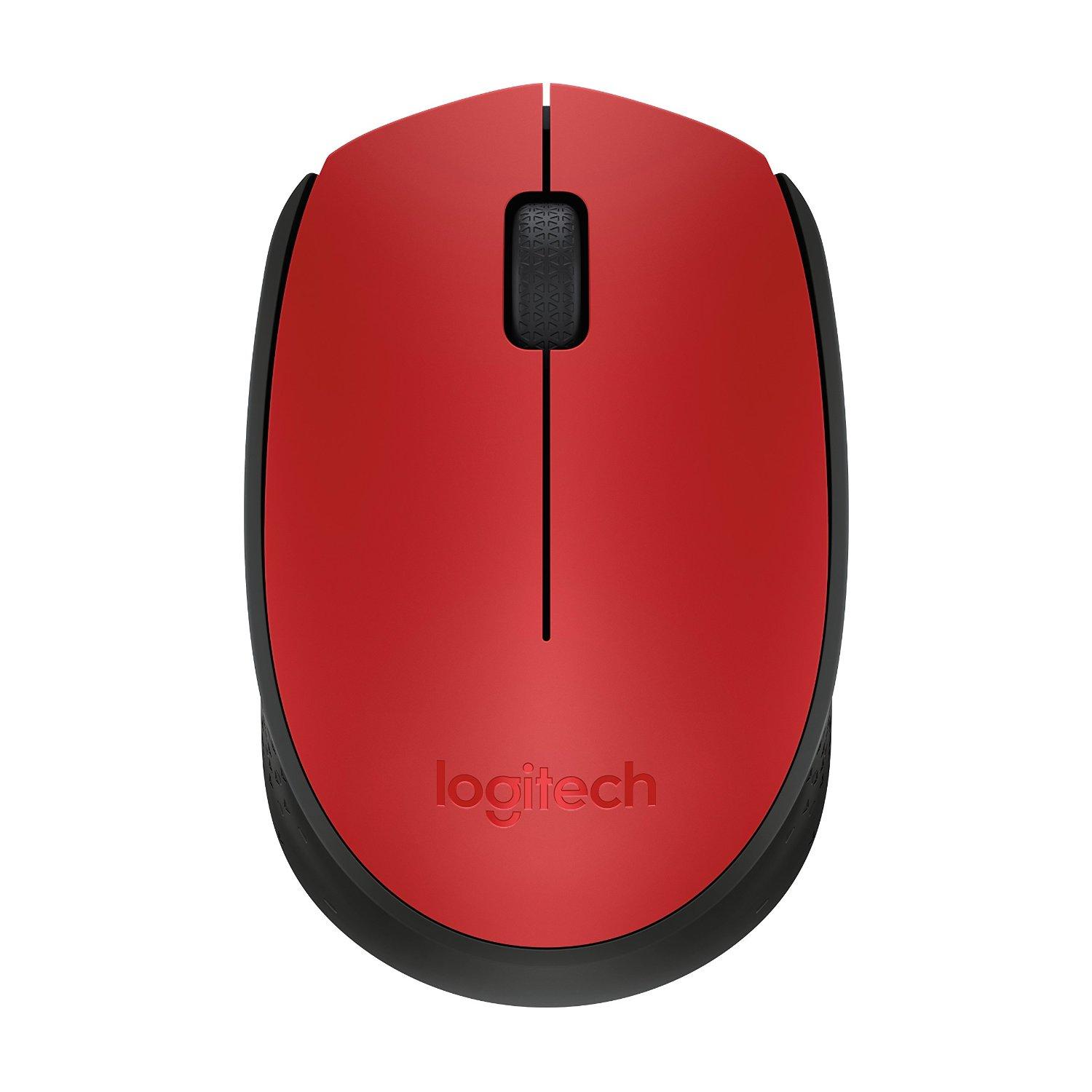 Logitech Wireless Mouse M171 Red USB