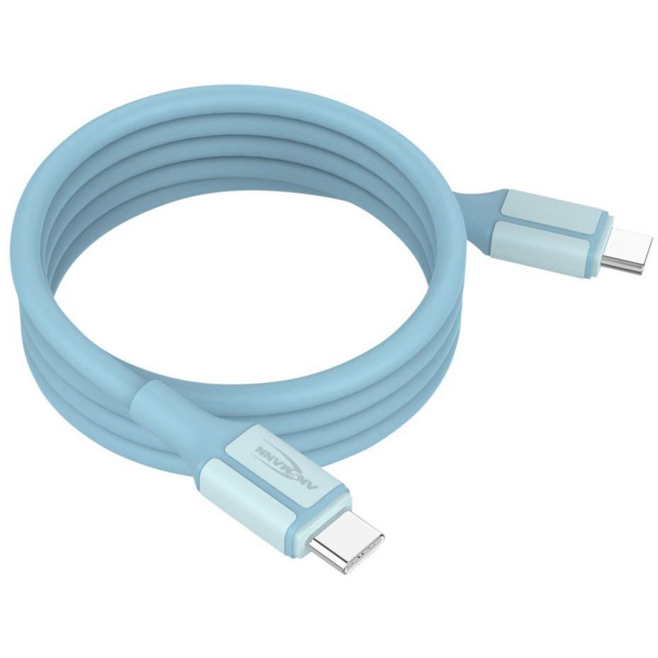 Ansmann silicone cable USB-C to USB-C