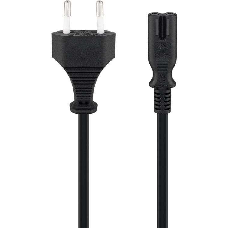 Goobay kabel zasilający euro 2-pin -