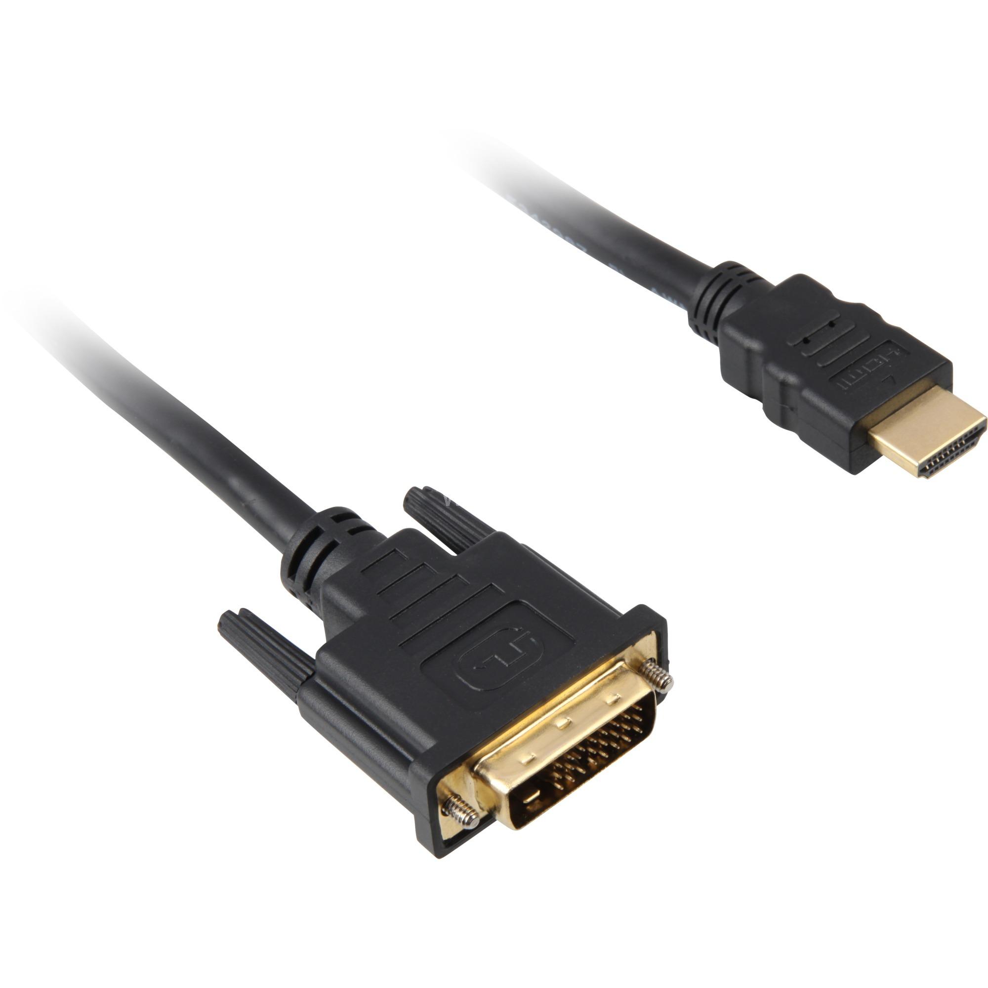 Sharkoon HDMI - DVI-D (24+1) -