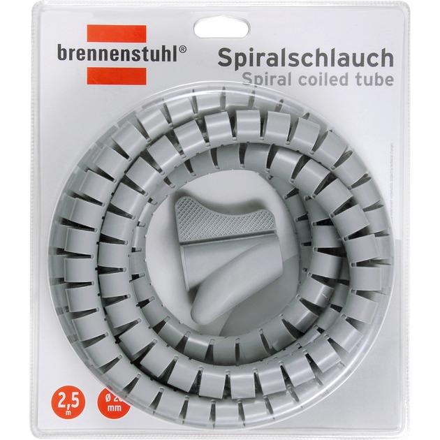 Brennenstuhl Spiralschlauch grau