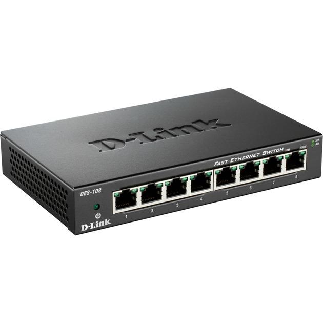 D-Link DES-108 100/UNM/ 8