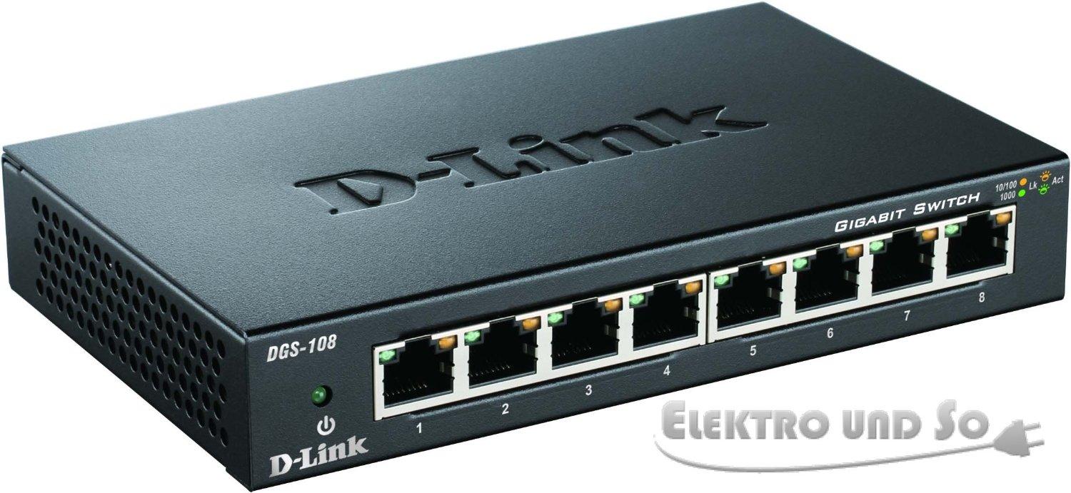 D-Link DGS-108 1000/UNM/ 8