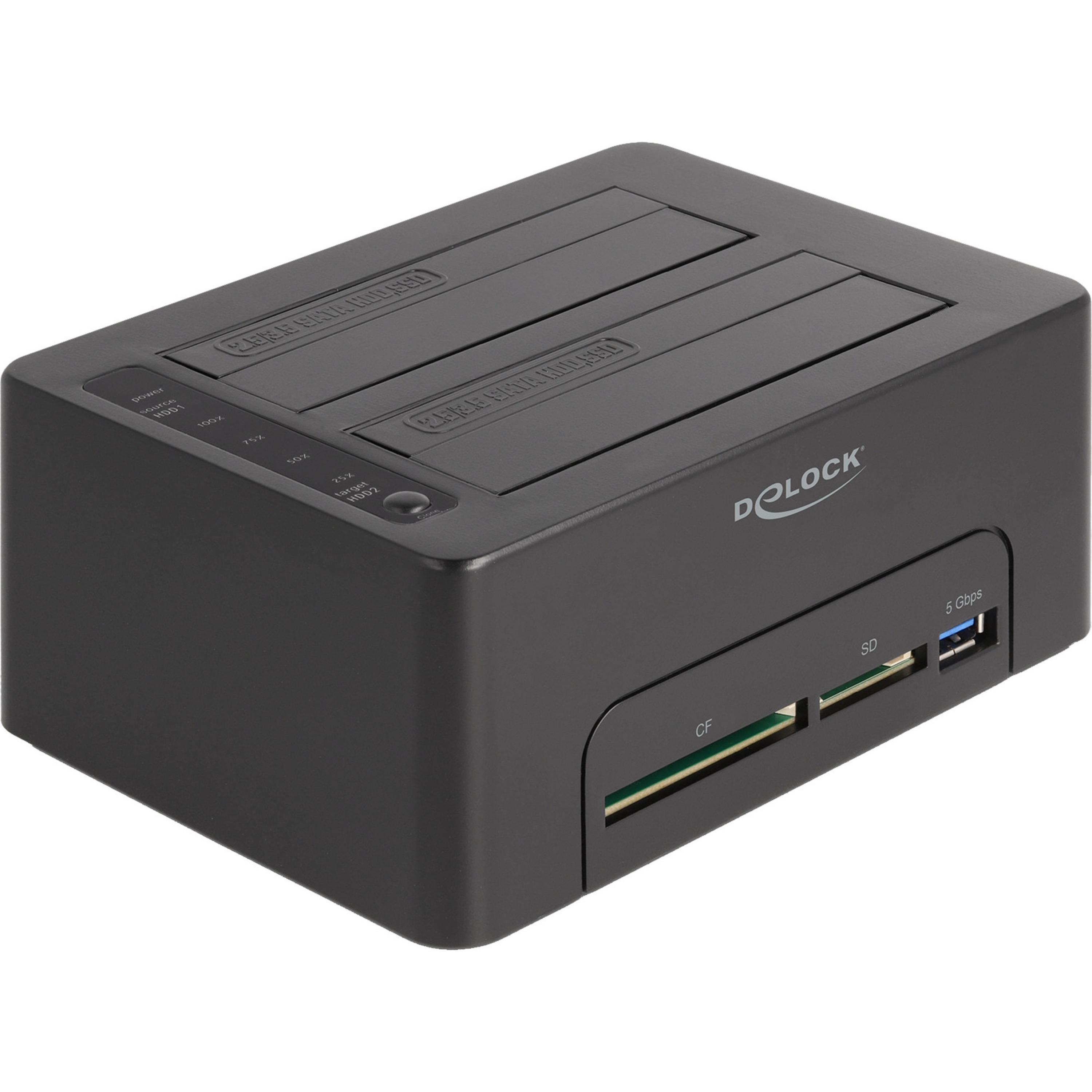 DeLOCK Dual docking station for 2
